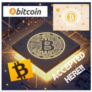 BITCOIN accepted!!